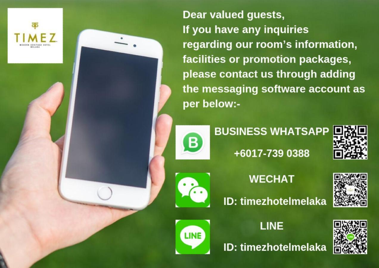 Timez Hotel Melaka Екстериор снимка